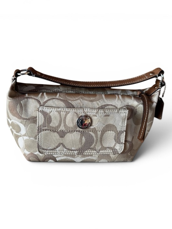 Coach Handbags - Coach Optic C  Chelsea Signature Small Beige Handbag